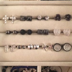 NWOT 13 Pairs Claire’s Earrings